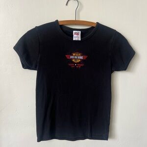 Vintage Willie Nelson Texas Born for Trouble Embroidered Women’s T Shirt